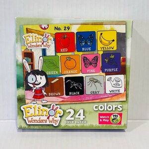 PBS Ellinor Wonder’s Why Colors 24 piece puzzle